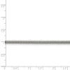 Black Bow Jewelry Men's 3.2mm Stainless Steel Round Bismark Mesh Chain Necklace - 2 of 4