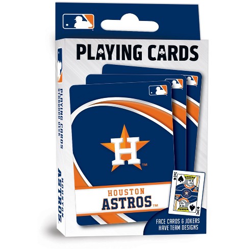Masterpieces Officially Licensed Mlb Houston Astros Playing Cards - 54 Card  Deck For Adults : Target