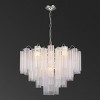 Breanna Glass Chandelier - CTL1057 - Chrome/Clear - Safavieh - 2 of 4