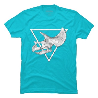 Men's Design By Humans triceratops skull By JuanMedina T-Shirt