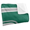 Binghamton University Primary Logo Stripes Silky 50x60 Blanket, 1 Sided - 3 of 4