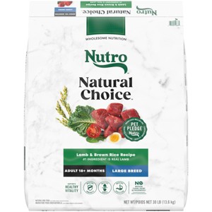 Nutro Natural Choice Lamb, Vegetable and Rice Flavor Large Breed Adult Dry Dog Food - 1 of 4
