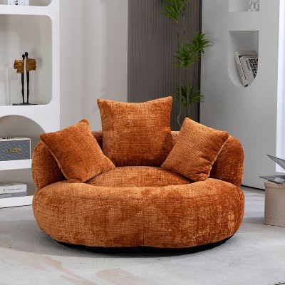 Bean Bag Chair Lazy Chair with 3 Pillows,Durable Comfort Lounger High Back Bean Bag Chair Couch for Adults and Kids,Indoor & Outdoor-Cuddlewood