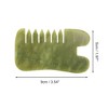 Unique Bargains Gua Sha Head Massage Comb Dark Green 1 Pc - image 2 of 4