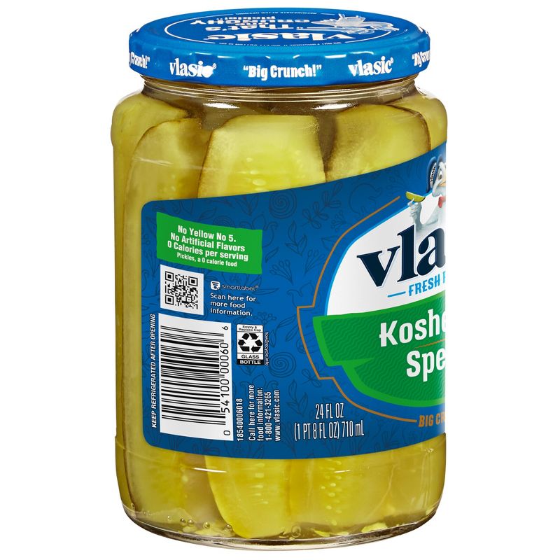 Vlasic Kosher Dill Pickle Spears - 24 fl oz, 3 of 6
