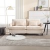 2-Seat Upholstered Loveseat Sofa Modern Couch for Living Room - 2 of 4
