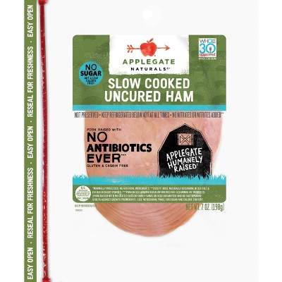 Applegate Naturals Slow Cooked Ham - 7oz