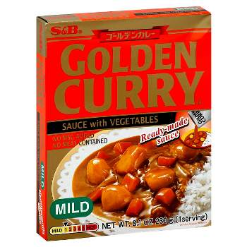 S&B Golden Curry Sauce Mix, Mild, 8.4-Ounce