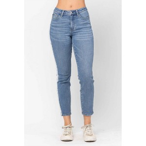 Women's Serenity Fray Detail Slim Fit Jeans - Judy Blue - 1 of 4