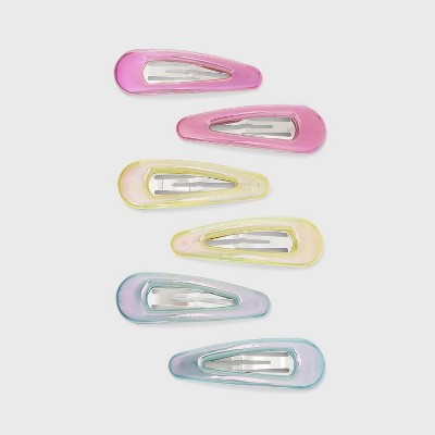 Snap Hair Clip Set 6pc - Wild Fable™ Brights