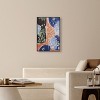 Art Remedy Raining Colors Retro Abstract Wall Art Framed - 2 of 4