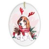Watercolor Beagle Christmas Ornament| OrnamentallyYou - 4 of 4