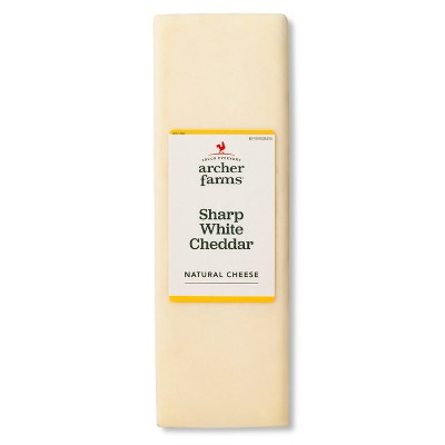Sharp White Cheddar Cheese - Price Per lb. - Archer Farms™