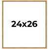 PosterPalooza | Classic Modern Gold Picture Frame - UV Acrylic, Foam Board Backing, Hanging Hardware - 2 of 4