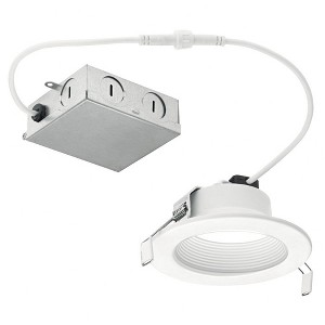 Kichler Lighting Direct To Ceiling Recessed 1 - Light Can Light in  Textured White - 1 of 1