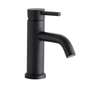 PAGED 6.57" High Bathroom Sink Faucet,Stainless Steel Bathroom Faucetst for Home Sinks - 1 of 4