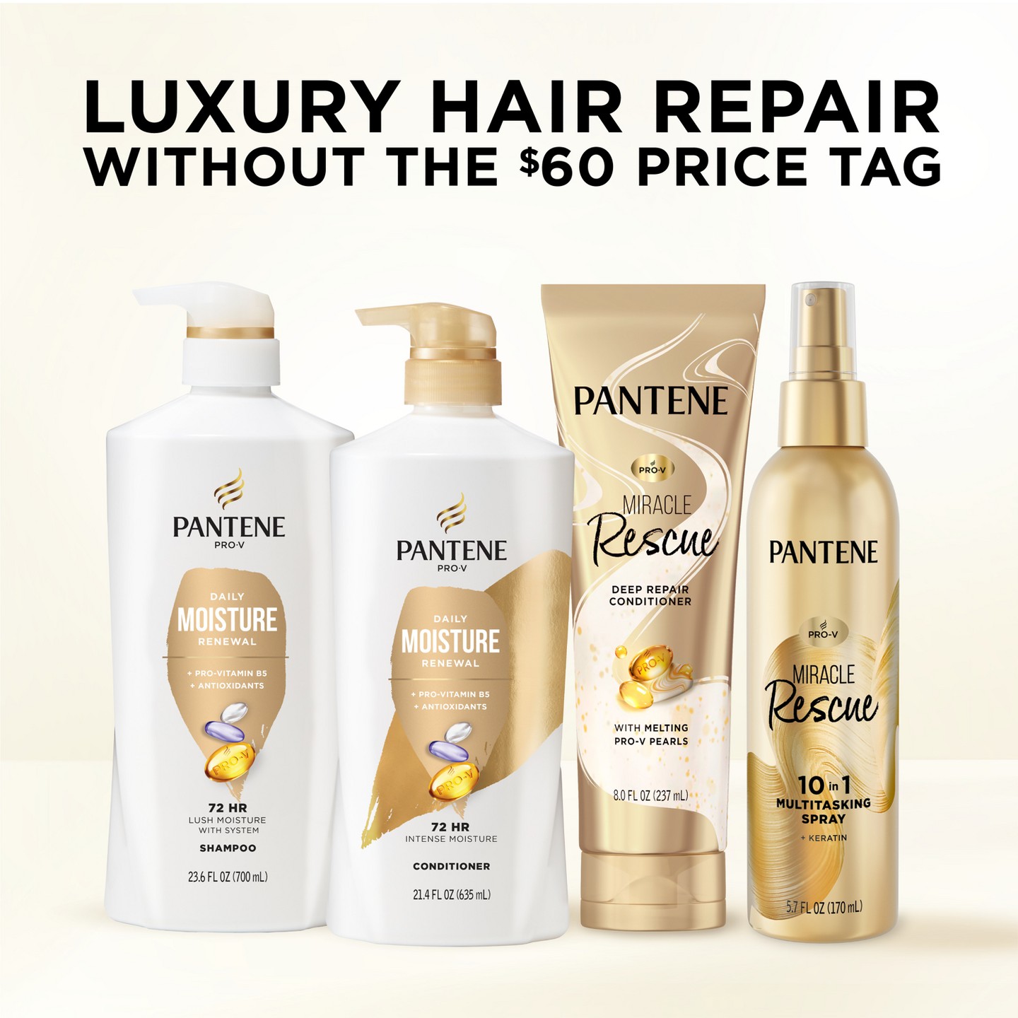 Кондиционер Pantene Pro-V Daily Moisture Renewal, 21.4 fl oz — фото 7