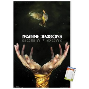 Trends International Imagine Dragons - Smoke Unframed Wall Poster Prints - 1 of 4