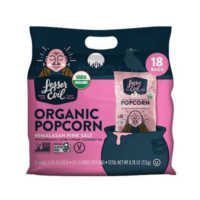 Lesserevil Halloween Himalyana Pink Popcorn - 18pk
