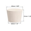Unique Bargains Tapered Shaped Solid Rubber Stopper for Block Pipe Mouths 10 Pcs - 2 of 3
