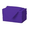 Gee Di Moda Cloth Napkins - 17 x 17 Inch - Heavy Duty Washable Polyester - Set of 12 - 4 of 4