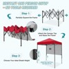 EAGLE PEAK 6'x4'Instant Pop Up Canopy with Adjustable Sun Wall - 4 of 4