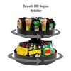 Mind Reader 2-Tier Snack Carousel Black: Coffee Bar & Maker Accessories, Caddy, Filters Replacement - image 4 of 4