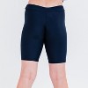 Calypsa Girl's Chlorine Resistant Long Bike Swim Shorts - Navy, 12 - 2 of 3
