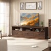 70in TV Stand for TVs up to 80", Mid Century Modern Entertainment Center with Storage Drawer and Open Shelves, TV Console Media Cabinet for Bedroom - 3 of 4