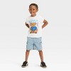 Toddler Boys' NASA Bear T-Shirt - White - 4 of 4