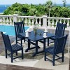 WestinTrends 5 Piece Outdoor Patio Dining Set Outdoor Square Table and Chair Set - 2 of 4