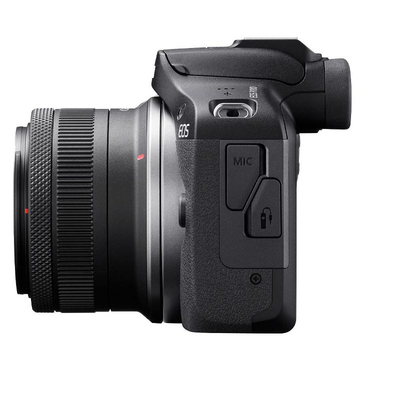 Canon EOS R100 RF-S18-45mm F4.5-6.3 is STM Lens Kit, Mirrorless Camera, RF Mount, 24.1 MP, Continuous Shooting, Eye Detection AF, Full HD Video, 4K,, 2 of 4
