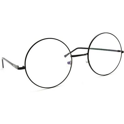 Black rimmed glasses fake online