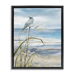 Stupell Industries Bird on Beach Shore, 17" x 21" - 1 of 4