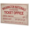 MLB Washington Nationals Baseball Wood Sign Panel - 2 of 4