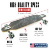 Madd Gear 31" Drop Through Longboard Skateboard 70mm Wheels ABEC-7 Bearings Maple Deck - 2 of 4