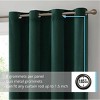 HLC.ME Sawyer Premium Luxurious Lush Velvet Soft Light Filtering Grommet Window Drapery Curtains - Set of 2 - 2 of 4