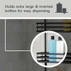 Racxily Over the Shower Caddy, with 2 Baskets and Soap Tray, Matte Black - 3 of 4