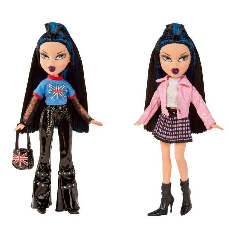 Bratz Pretty N Punk Jade Fashion Doll with 2 Outfits and Suitcase, 4 of 11