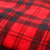 Fleming Supply 12V Heated Car Blanket - Red/Black - image 2 of 4