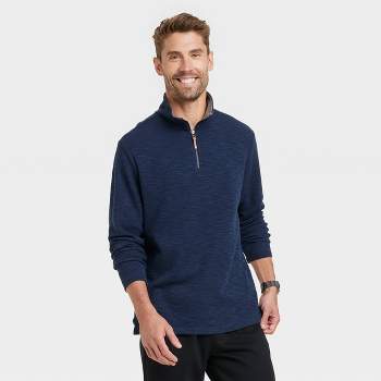 Men's Quarter-zip Sweatshirt - Goodfellow & Co™ Dark Green Xxl