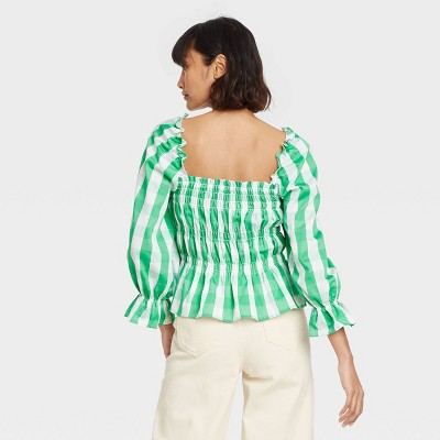black peplum top target