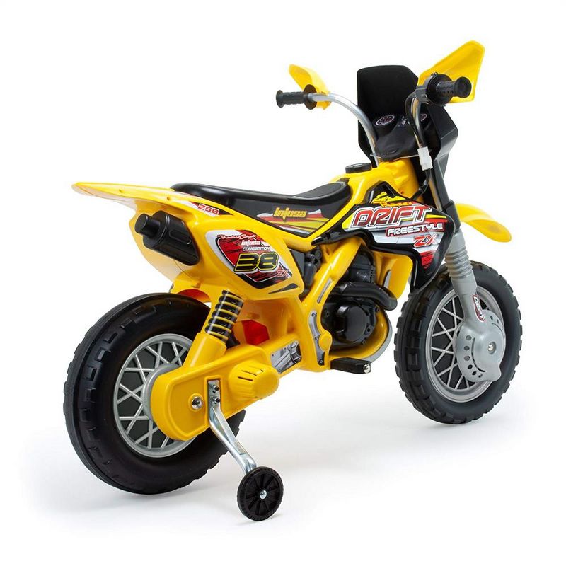 Injusa Motocross Drift ZX Kids Dirt Bike 12v, 4 of 6