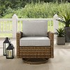 Bradenton Outdoor Steel Swivel Rocking Chair - Crosley
 - 3 of 4