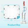 Joyfy Inflatable Floating Dock with Detachable Ladder, 6 X 5 FT Inflatable Dock Platform, Non-Slip Water Floating Dock Mat for Pool Lake Beach - 3 of 4
