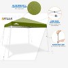 EAGLE PEAK Slant Leg Pop-up Canopy Tent Easy One Person Setup Instant Outdoor Beach Canopy Folding Portable Sports Shelter - 4 of 4