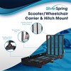 Silver Spring 48" x 28" Folding Steel Scooter/Wheelchair Carrier with Ramp & Hitch Mount, 500 lb. Load Capacity, Folds Against Back of Your Vehicle - 2 of 4