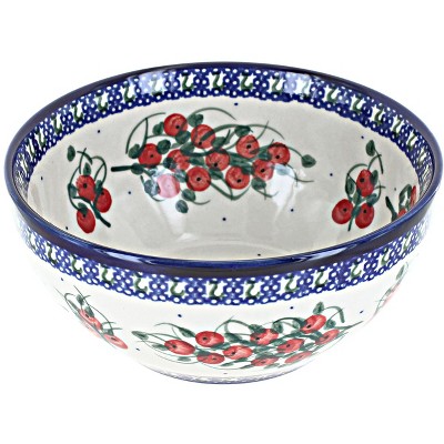 Blue Rose Polish Pottery 304 Millena Cereal Bowl