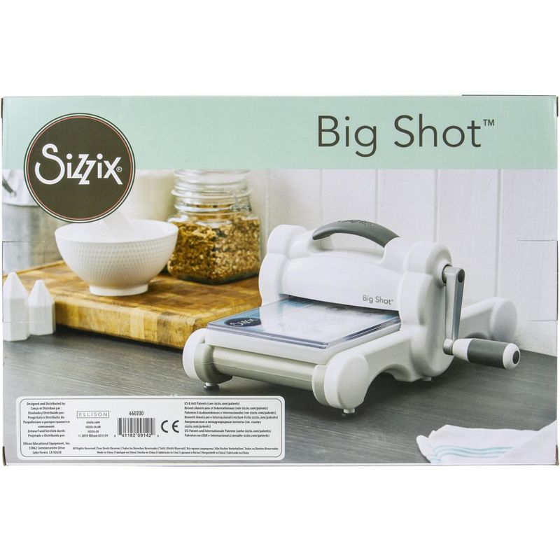 Sizzix Big Shot Machine-White W/Gray, 3 of 10