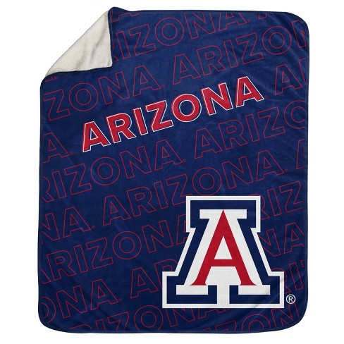 Arizona Wildcats Skyline Pixel Fleece Blanket